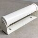 Vintage white metal bed lamp / wall sconce, Post Modern cylindrical wall lamp
