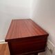 Formica wood bedside table