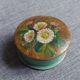 Painted wooden box