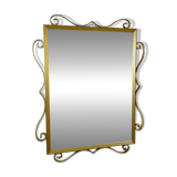 Vintage gold mirror