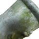 Vintage stone pot / vase with medallion