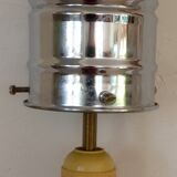 Suspension ampoule en verre bullé des années 70