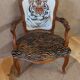 Armchair Louis XV tiger