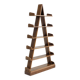 Vintage Brutalist Pyramid shelving unit book case