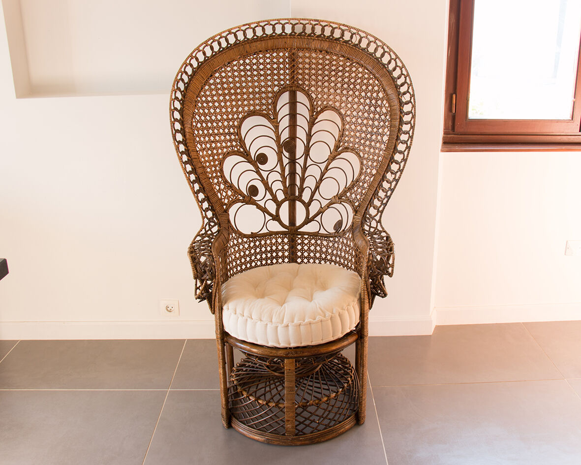 Emmanuelle Peacock Chair