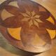 Marquetry rotating platform