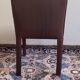 Suite de Quatre Chaises Matéo Grassi gainées de cuir bordeaux