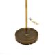 Scandinavian metal floor lamp Fagerhults, Sweden, 1970