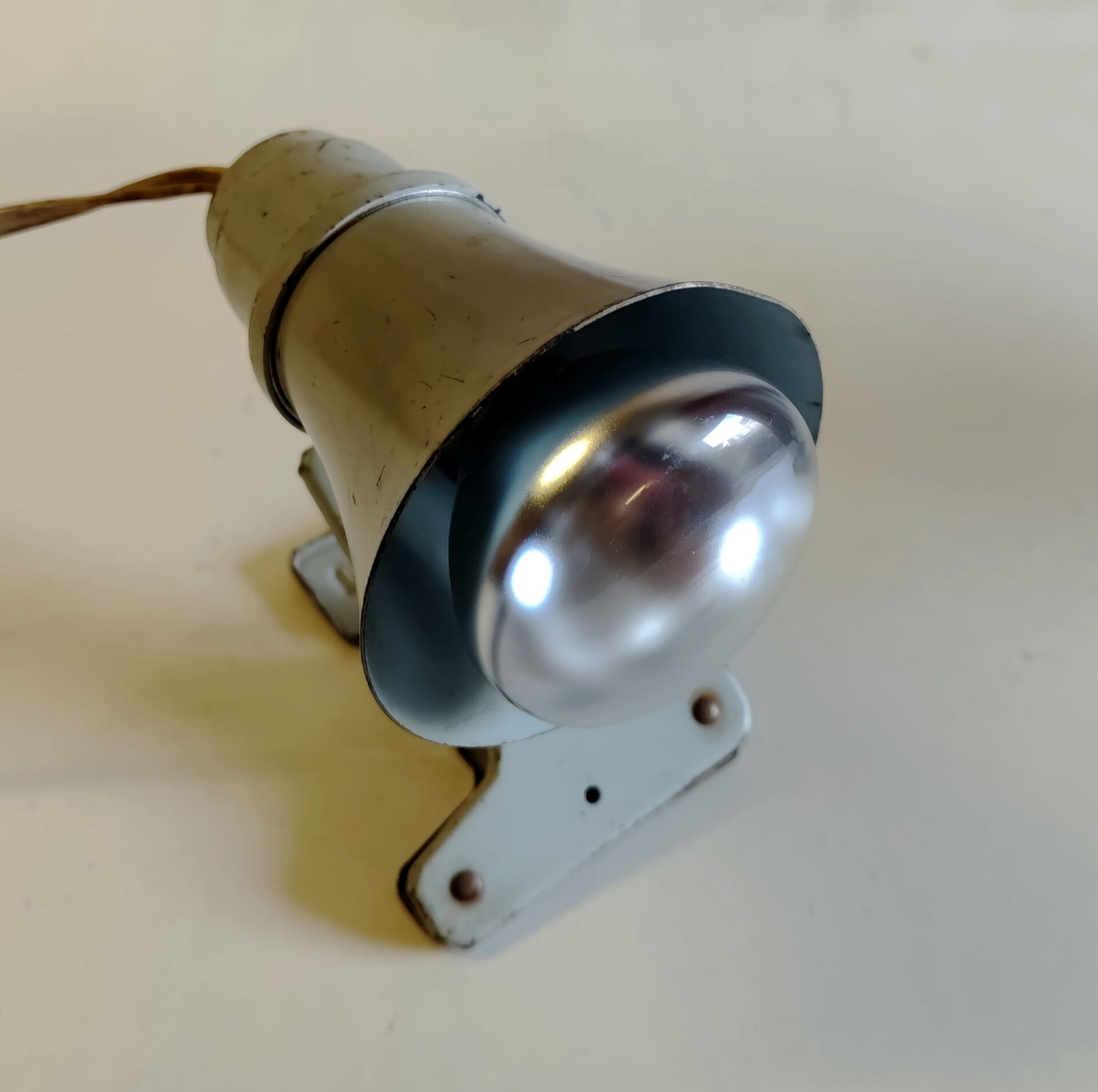 Articulated clamp spotlight by Philips - 1950s/60s