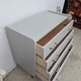 Commode Aileron Pied Compas 1960 Design vintage