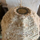Beige wool lampshade
