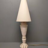 Ceramic lamp ~ Lunéville Manufacture ~ Late 20th century