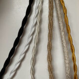 Walking lamp or pendant lamp with vintage tulip