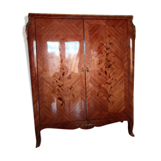 Louis XV rosewood wardrobe