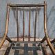 Pair of low bamboo armchairs with an exotic spirit, dating from the early 20th century.