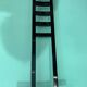 Decorative Black Lacquered Chairs, Italy, 1970, Set of 2