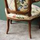Fauteuil cabriolet, époque Louis XV, 18ème siècle