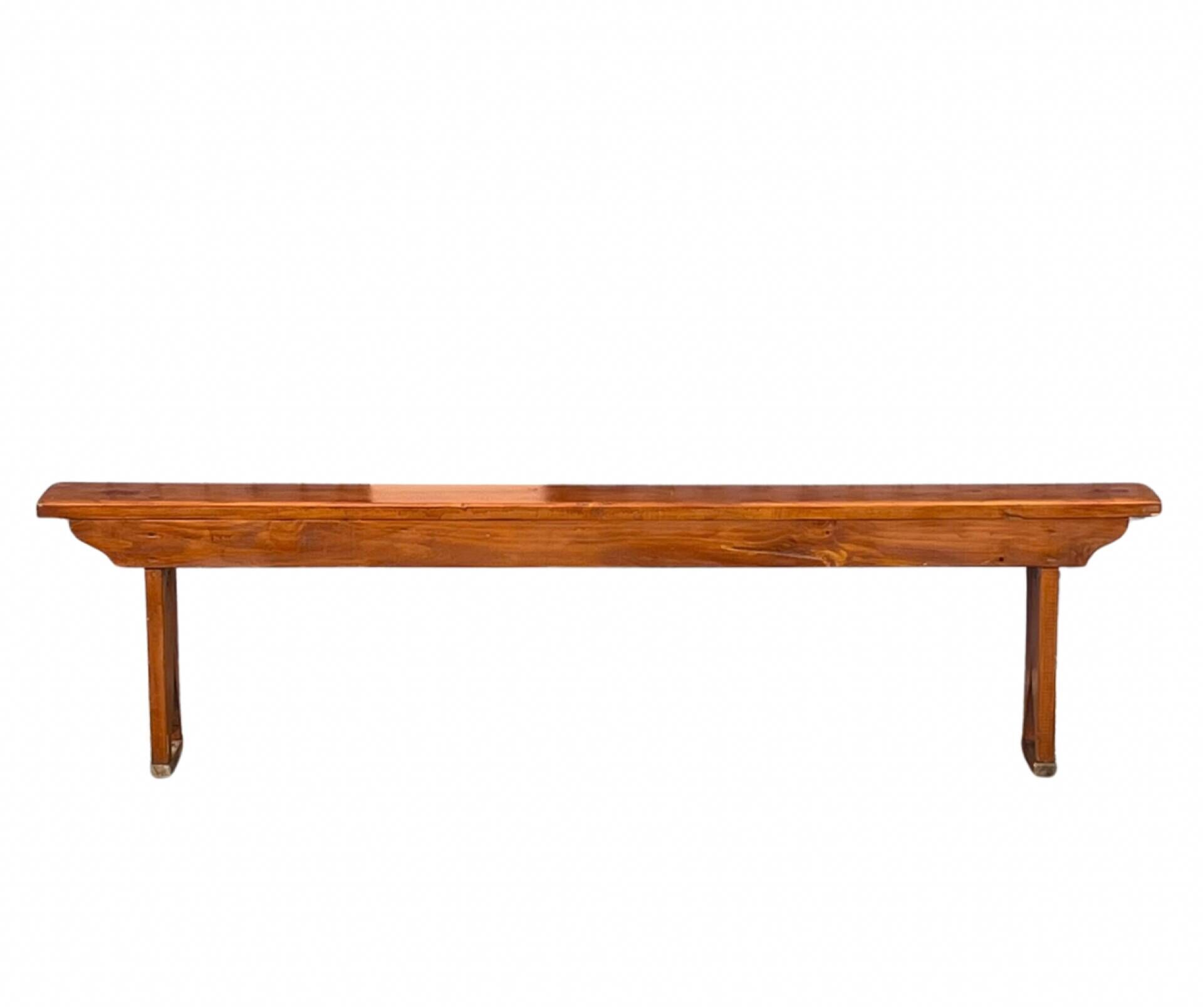 Solid wood bench - authentic farmhouse bench