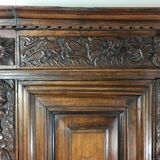 Double body sideboard, Walnut, Renaissance period, Circa 1600