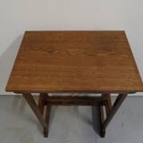 Vintage oak sidetable with drawer