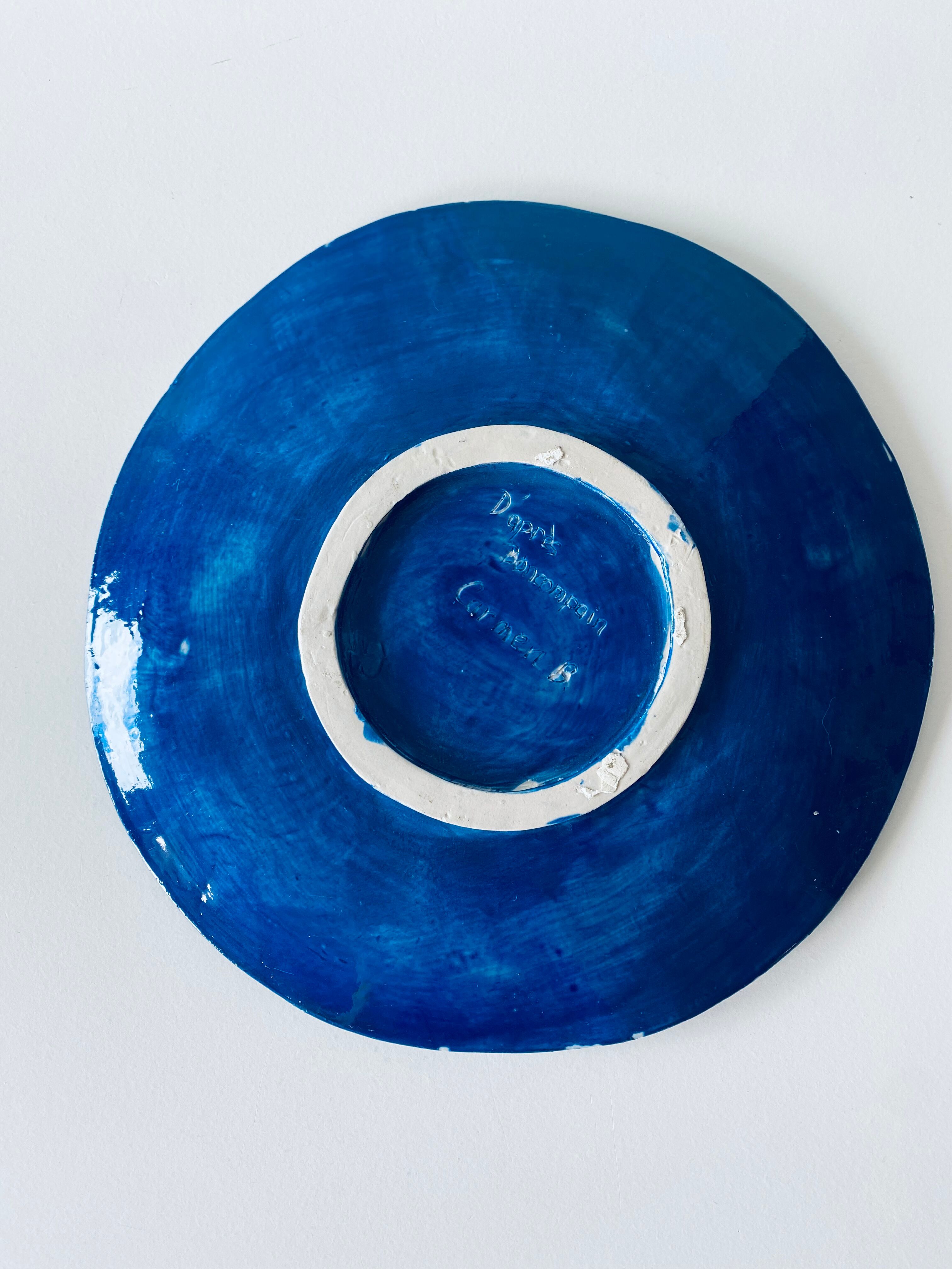 Decorative plate after Boncompain