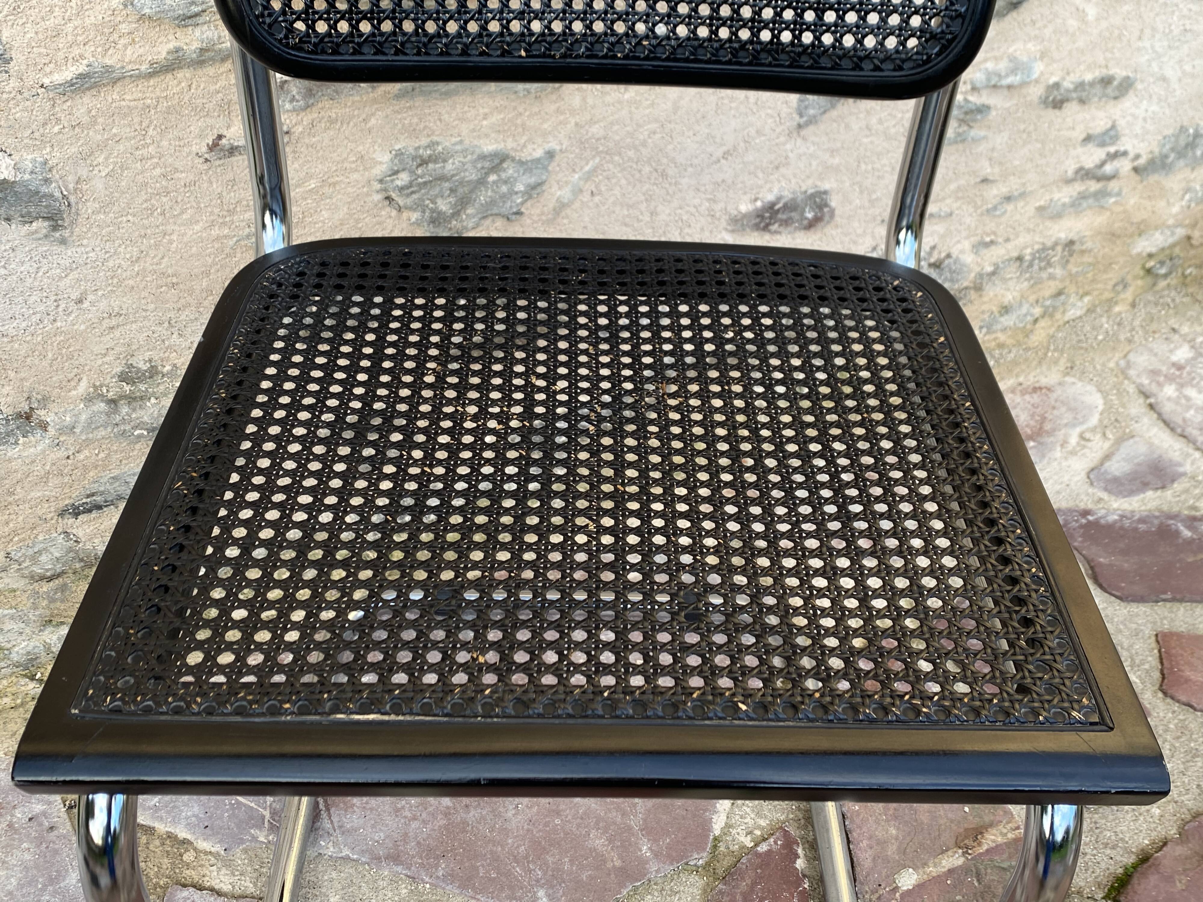 Black cesca chair design Breuer