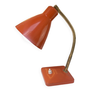 Lampe bureau col - orange