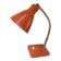 Orange gooseneck desk lamp — Aluminor, Nice, France — circa 60-70
