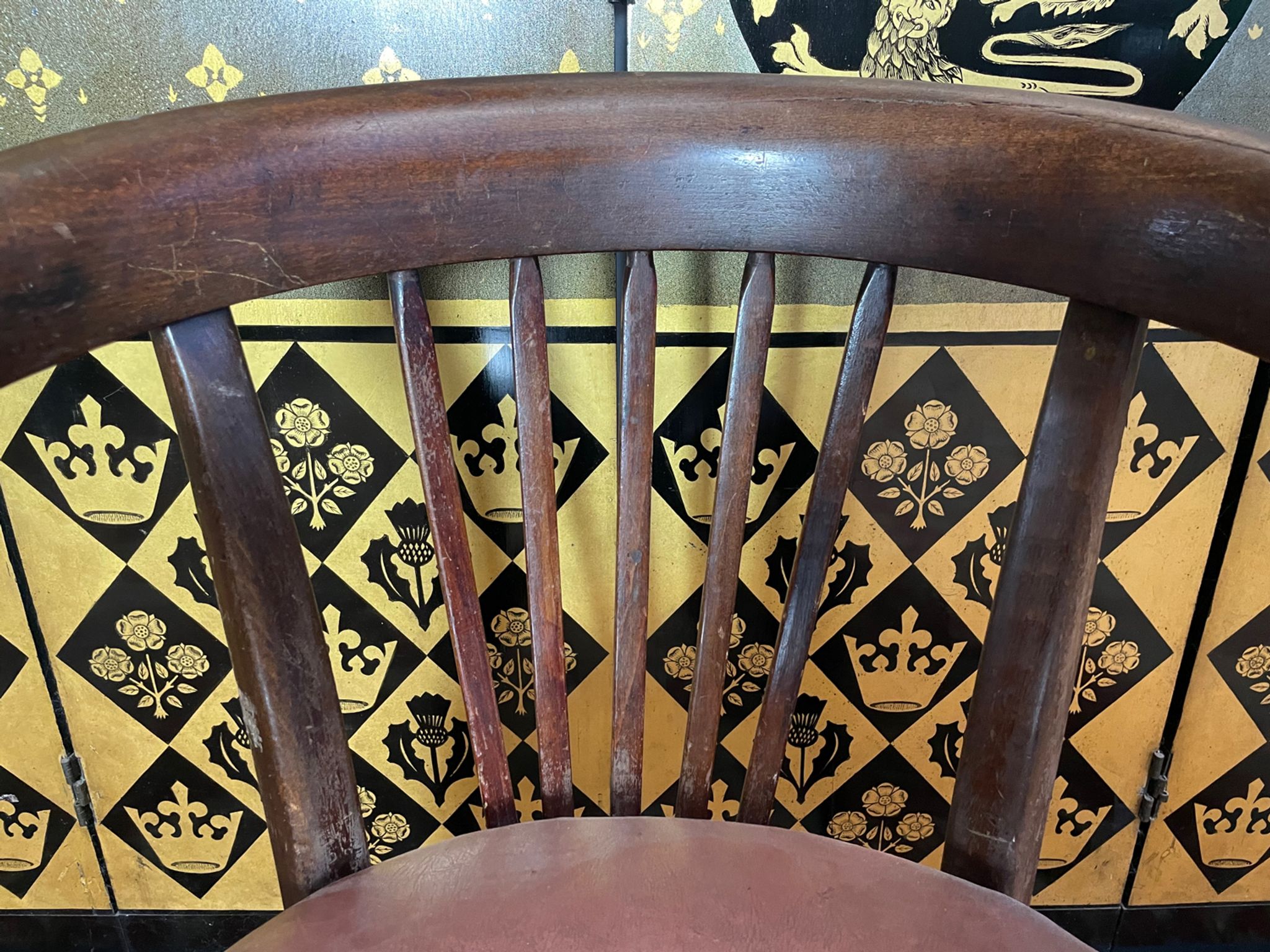 Fauteuil de bureau en bois courbé « Japy Frères »