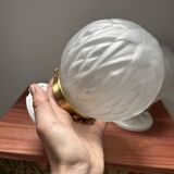 Pair of Art Deco globe wall lights