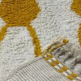 Handmade wool Berber rug 300 x 200 cm