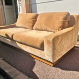 Velvet sofa