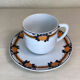 Service à café porcelaine de Ste Foy Limosa, 12 tasses avant 1960