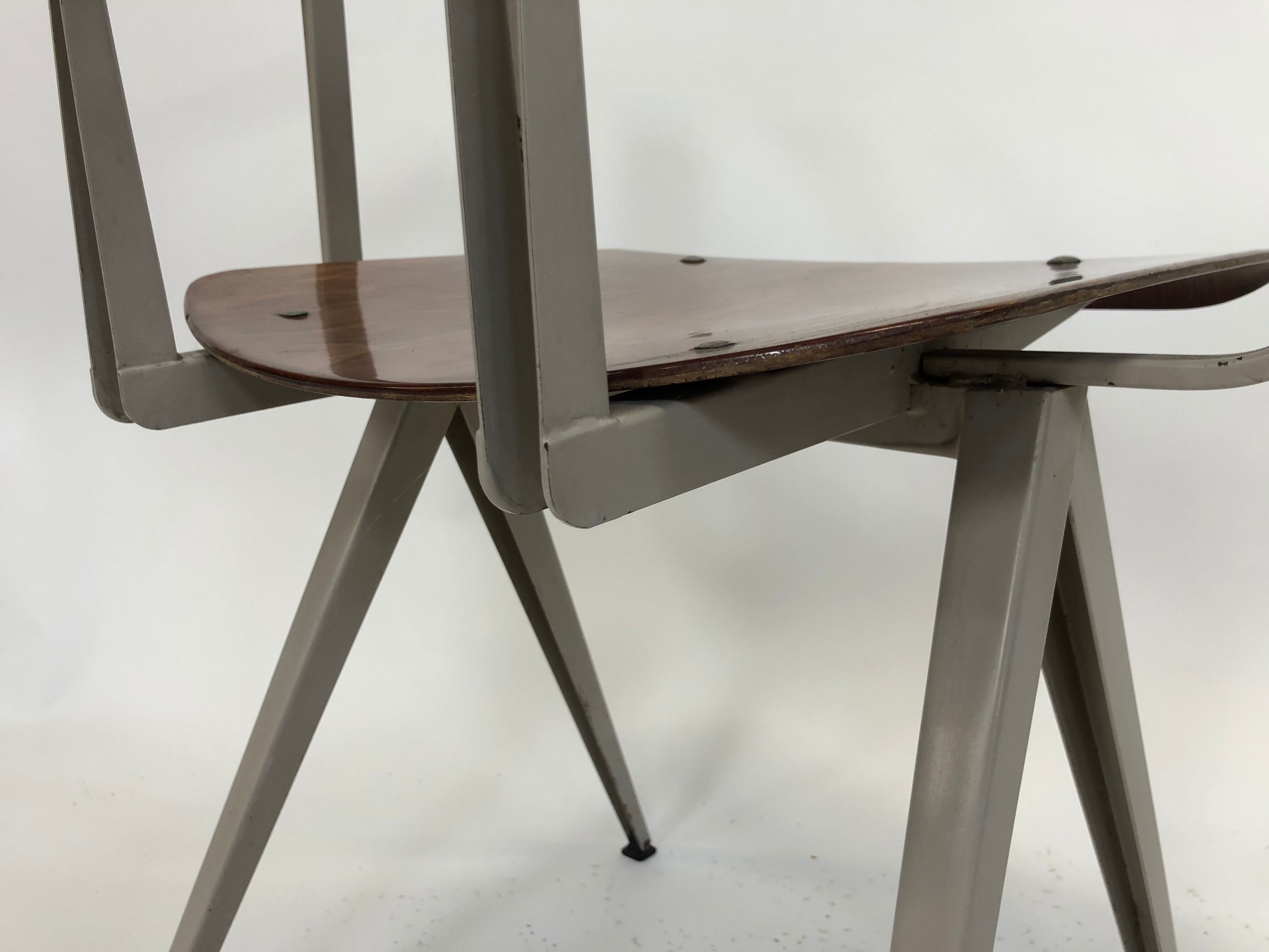 Vintage Galvanitas S16 chair with armrests, 1960 Netherlands