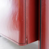 Leather buffet by De Couro from Brazil - 1980s