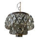 Vintage XL glass chandelier / Kinkeldey pendant light