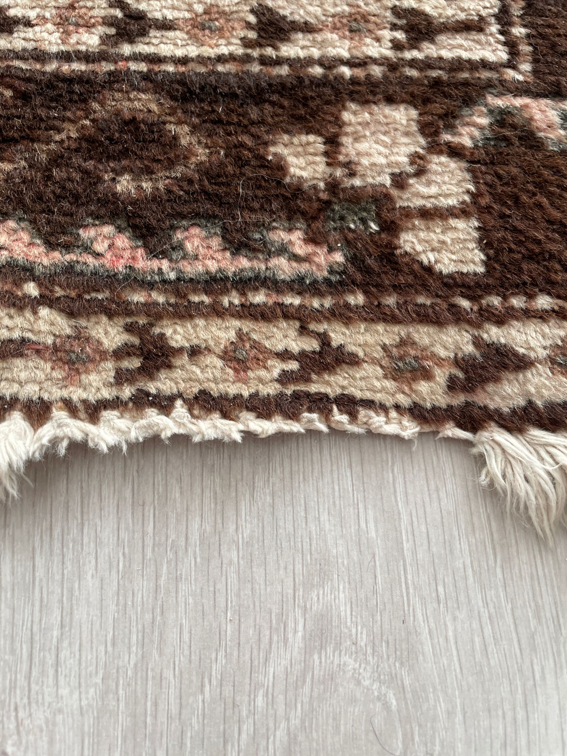 Ancient Persian Meshkin carpet