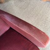 Fauteuil en velours