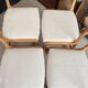 Set of 4 Baumann sleigh chairs