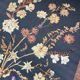 Herbarium ancient natural composition in flower and grass under glass