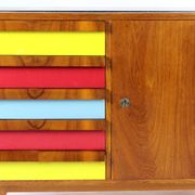 Tall Mid Century Sideboard, Czechoslovakia 1960s