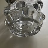 Vintage bubble crystal vase