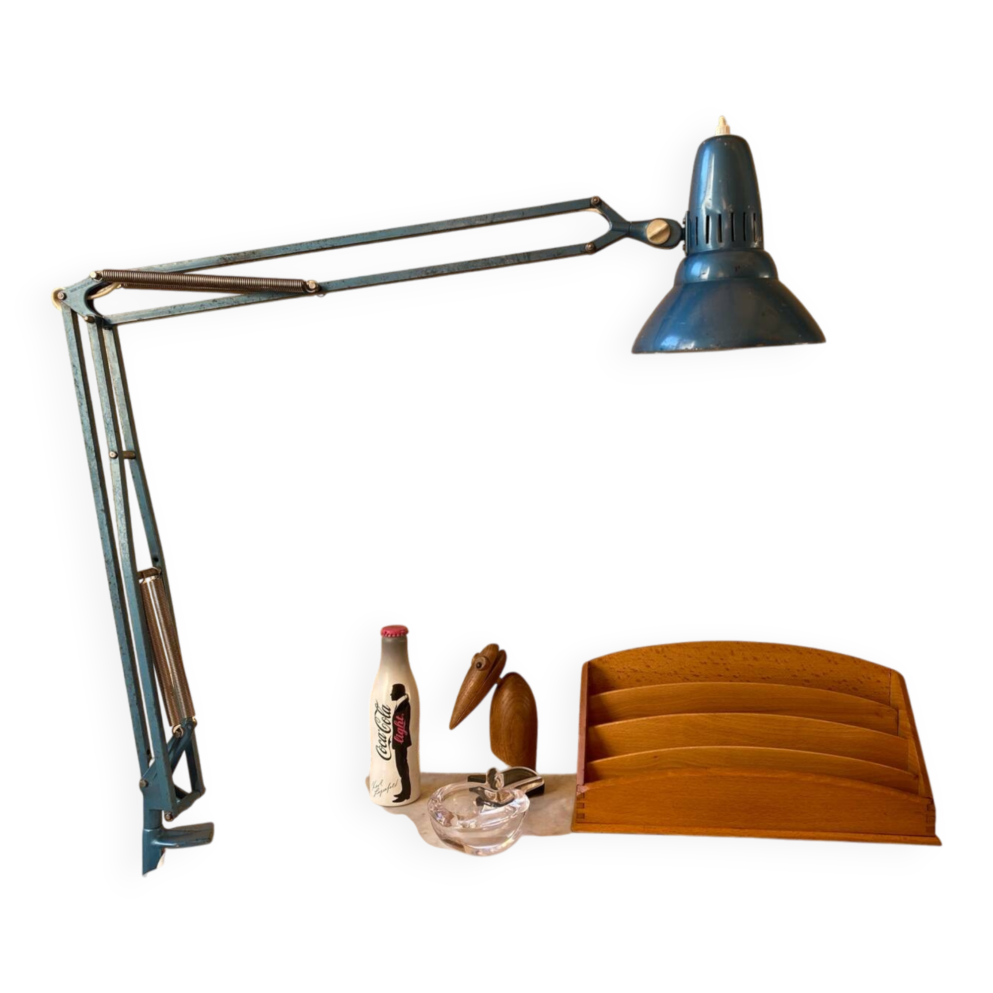 Febo 55 Scandinavian design architect desk lamp, vintage 70s