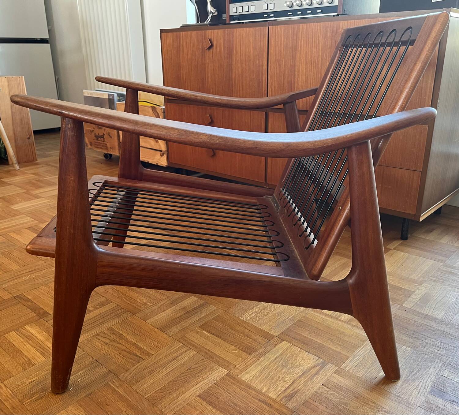 Pair of scandinavian armchairs, 1960s