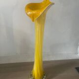 Murano 80's calla arum vase