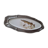 Plat de présentation à poisson Régence