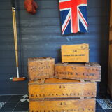 Lot de 5 caisses de transport