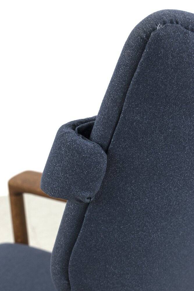 Rock Royal Armchair with Footstool by Sven Ivar Dysthe
