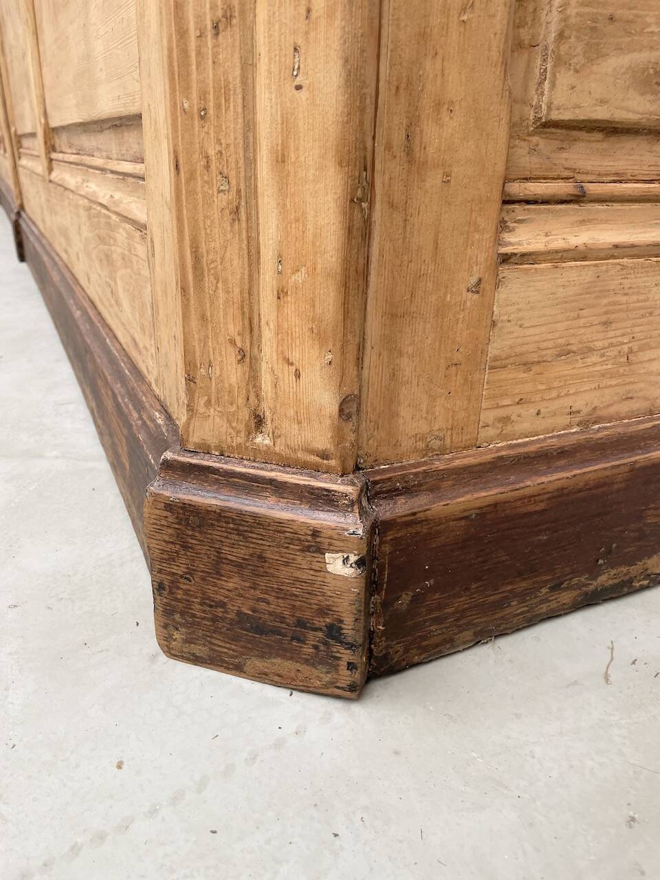 XXL oak and pine counter 350cm