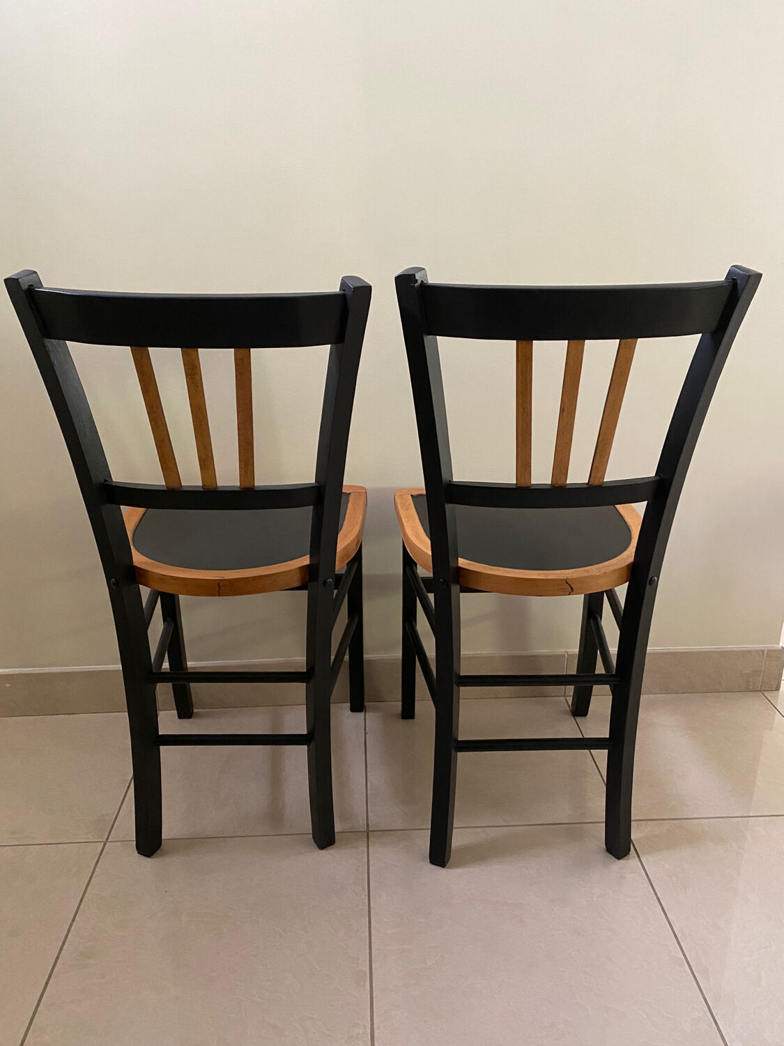 Bistro chairs - the pair